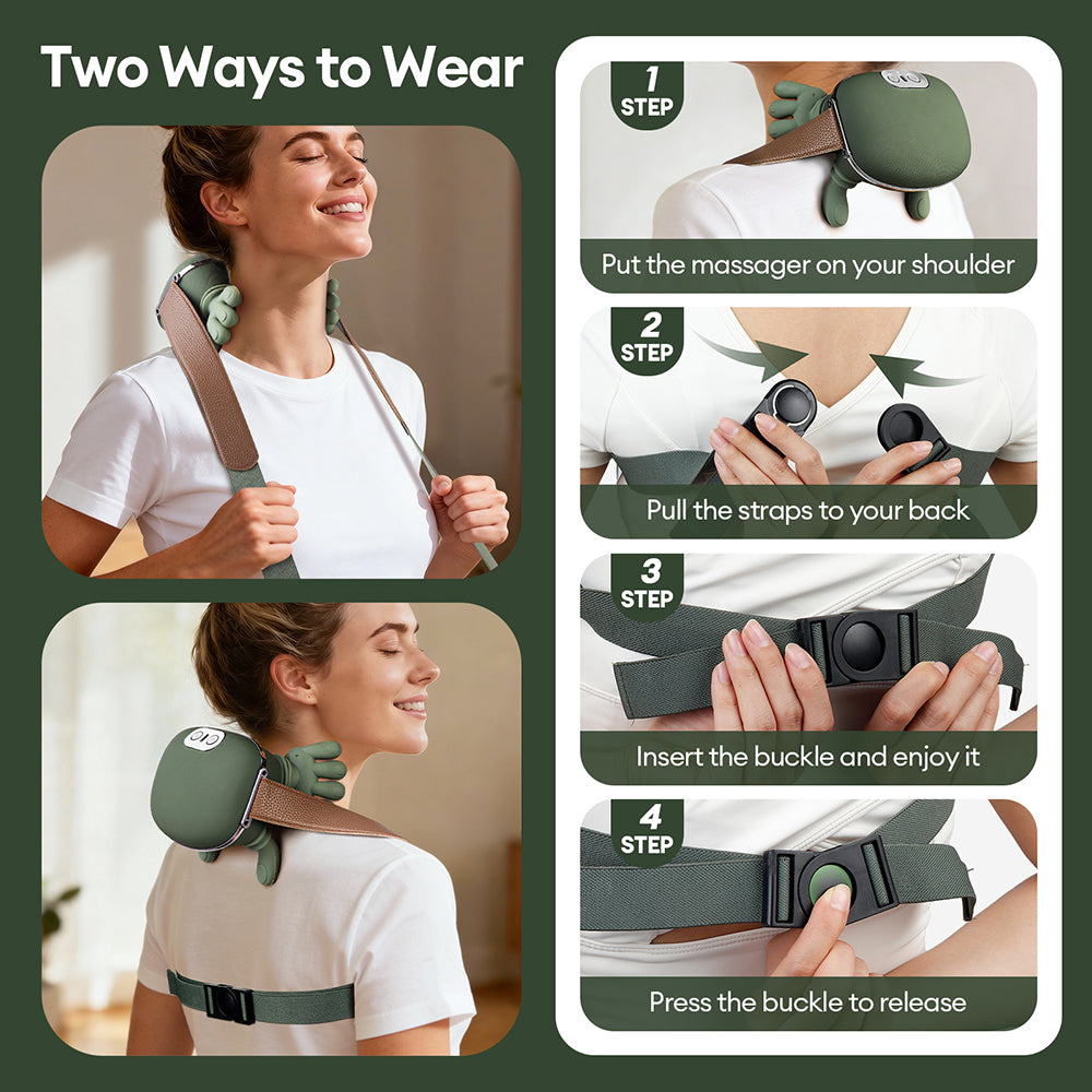 Bionic Human-Like Neck Massager